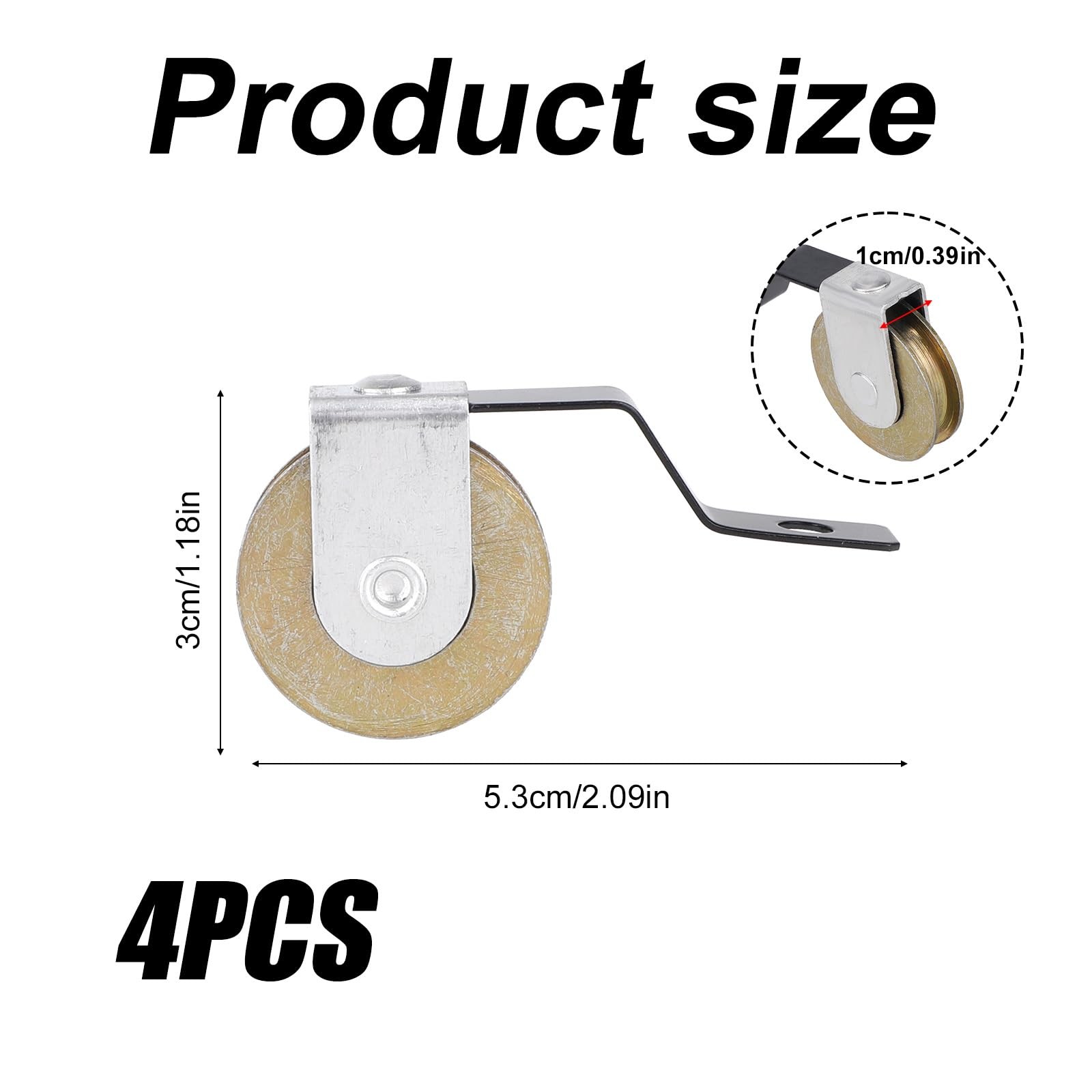 4 Pcs Sliding Screen Door Tension Springs for College as shown in the picture