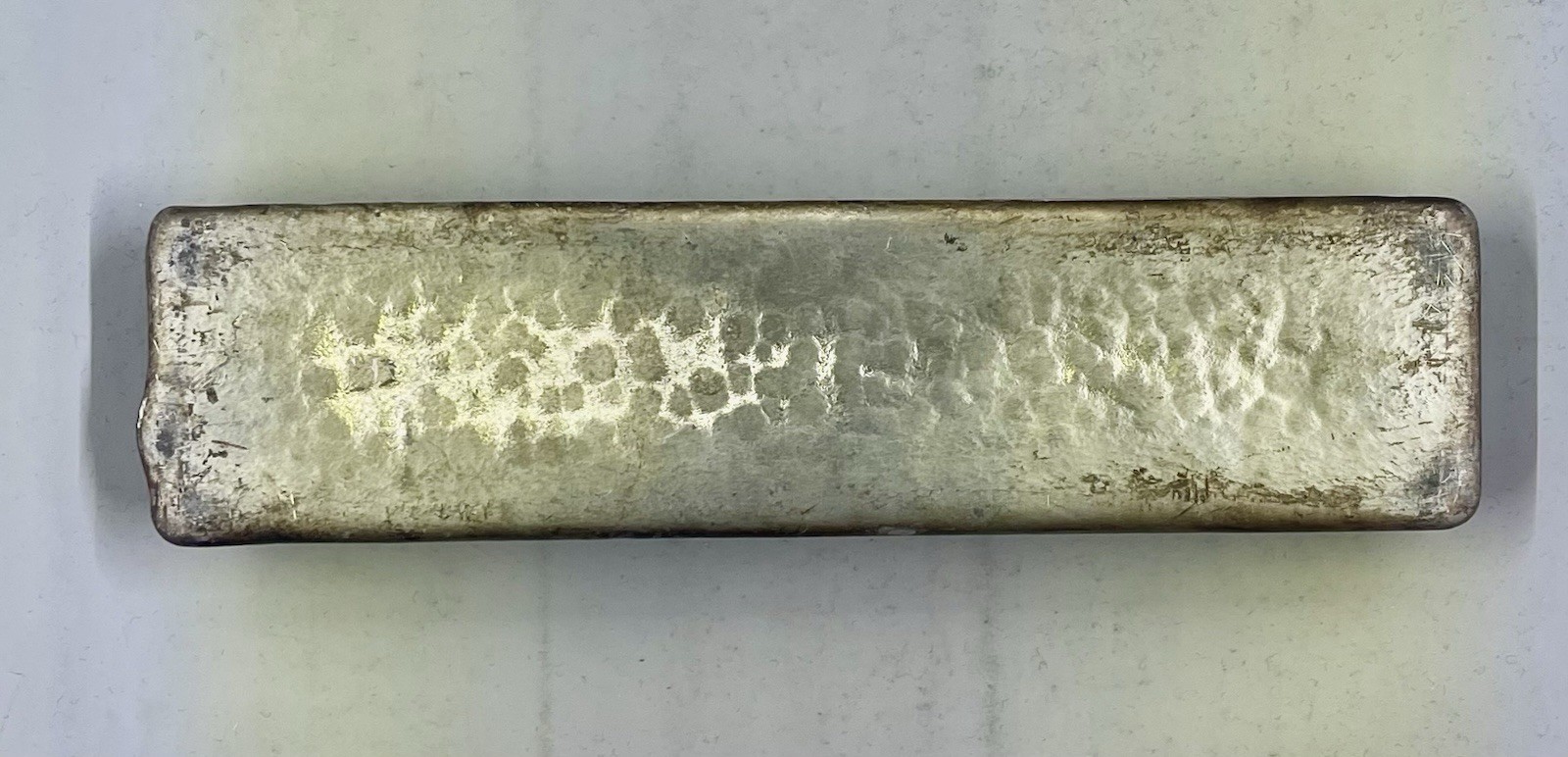 United American Metals Babbitt Ingot Marine Diesel Syracuse Metals 4lbs+ Vintage
