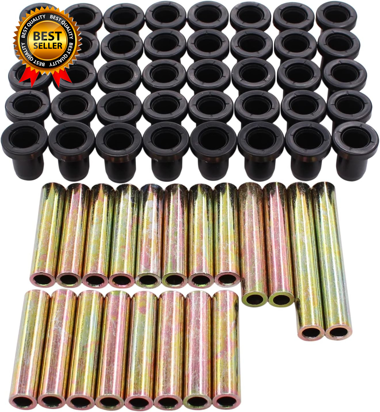 Front and Rear Upper Lower Arm Shaft Bushings for Polaris Ranger 500 700 800 900
