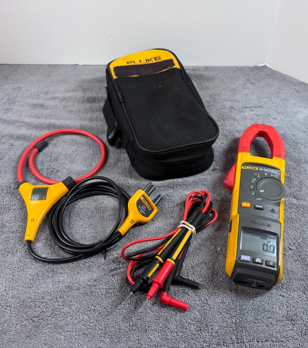 FLUKE 381 True RMS AC/DC Clamp Meter Remote Display with iFlex i2500-18