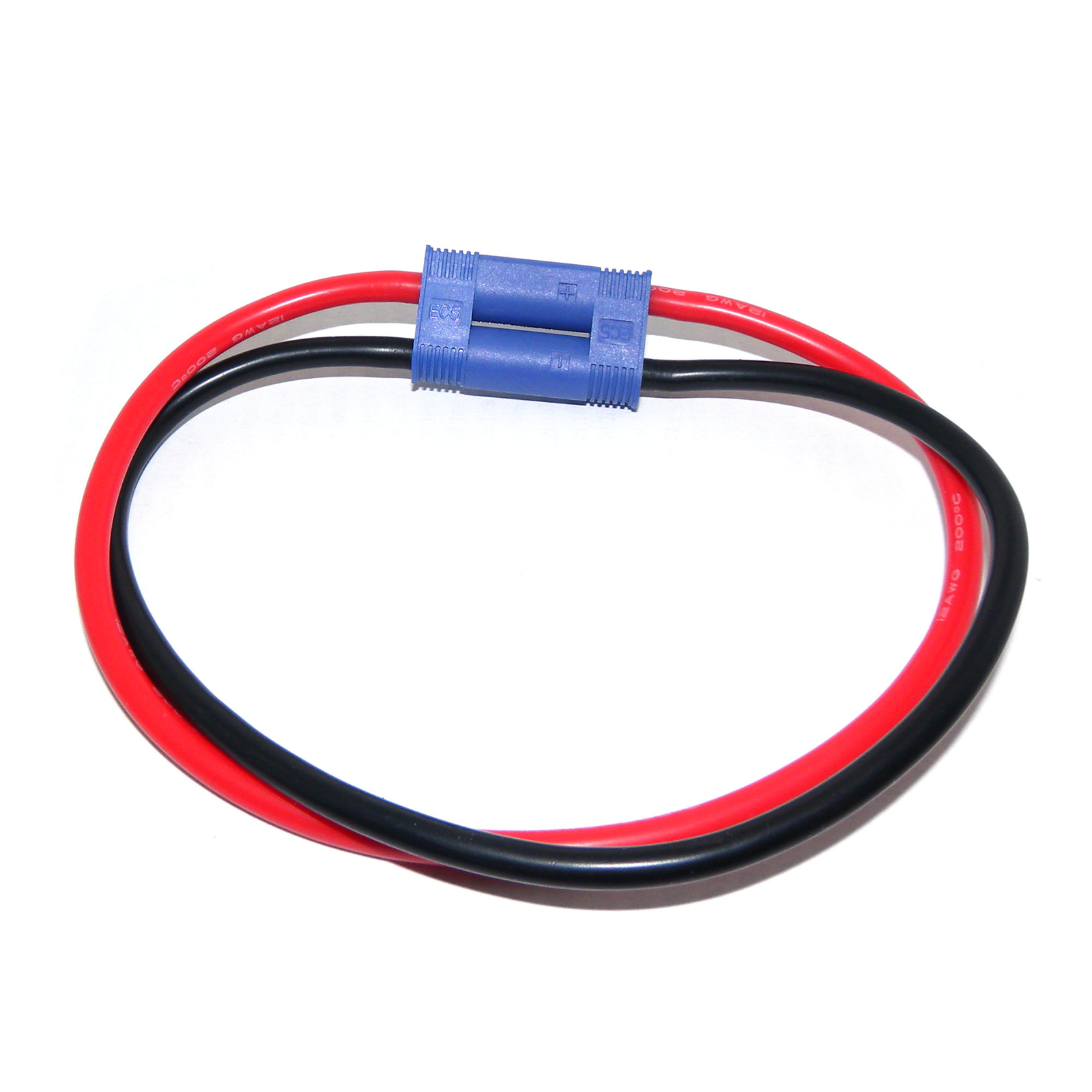 EC5 Male to Female Power Charging Extension Cable Silicone Cord 12AWG 30CM