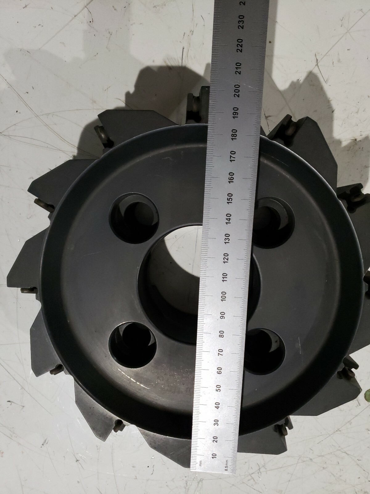 Walter Valenite VFQS90SE0800C12R ,SNEX15T612ERQC Facemill 8″ dia Cutter USA
