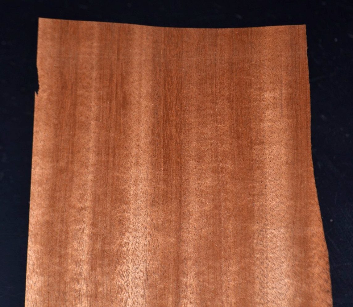 Mahogany Wood Veneer Sheet 7.5 x 38 inches 1/42nd BLEMISHED 4668-92