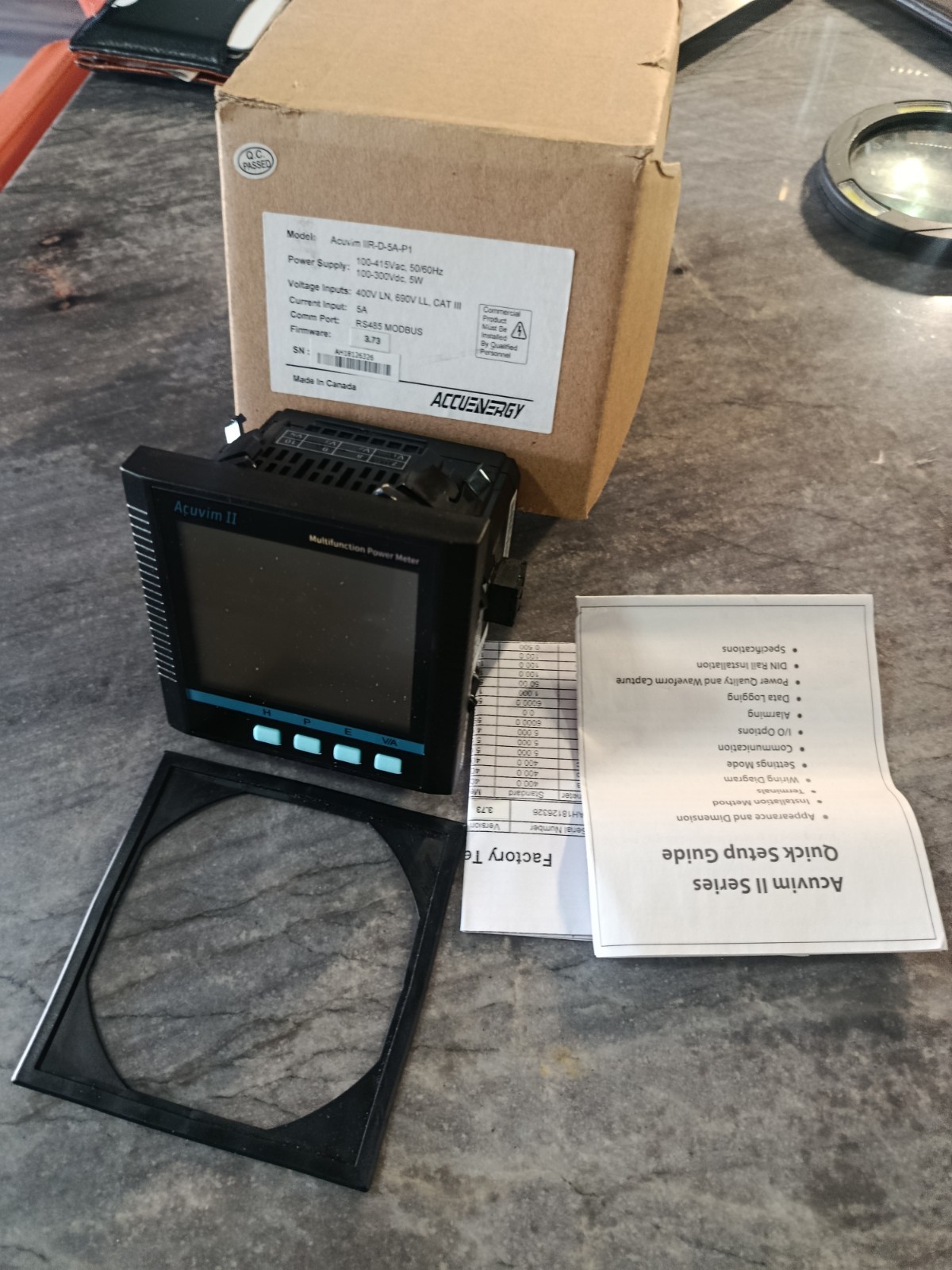 ACCUENERGY ACUVIM IIR-D-5A-P1 / ACUVIMIIRD5AP1.