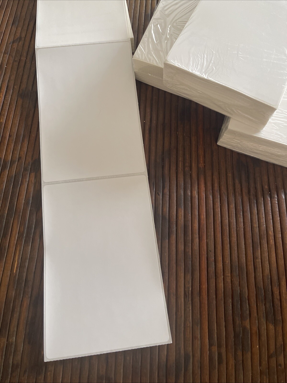 250 Fanfold 4″x6″ Direct Thermal Shipping Labels for Zebra&Rollo Printers