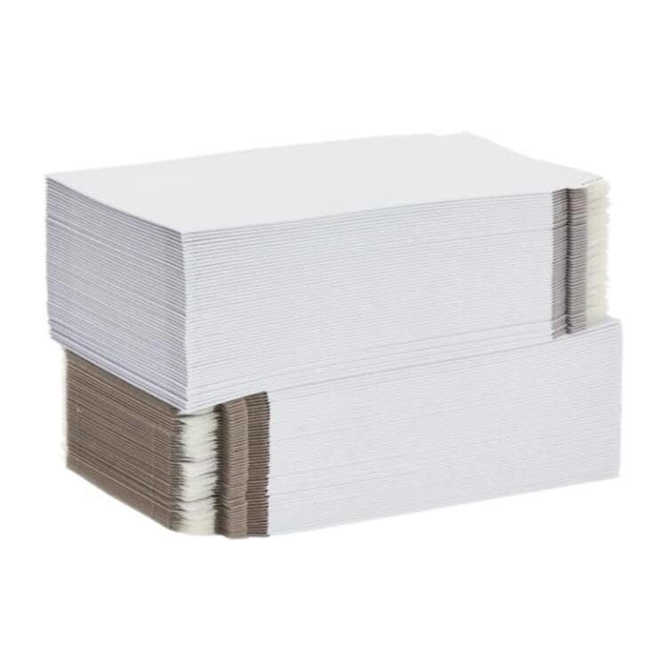 150 – 12.75″ x 15″ White Rigid Stay Flats Self-Seal Cardboard Envelope Mailers