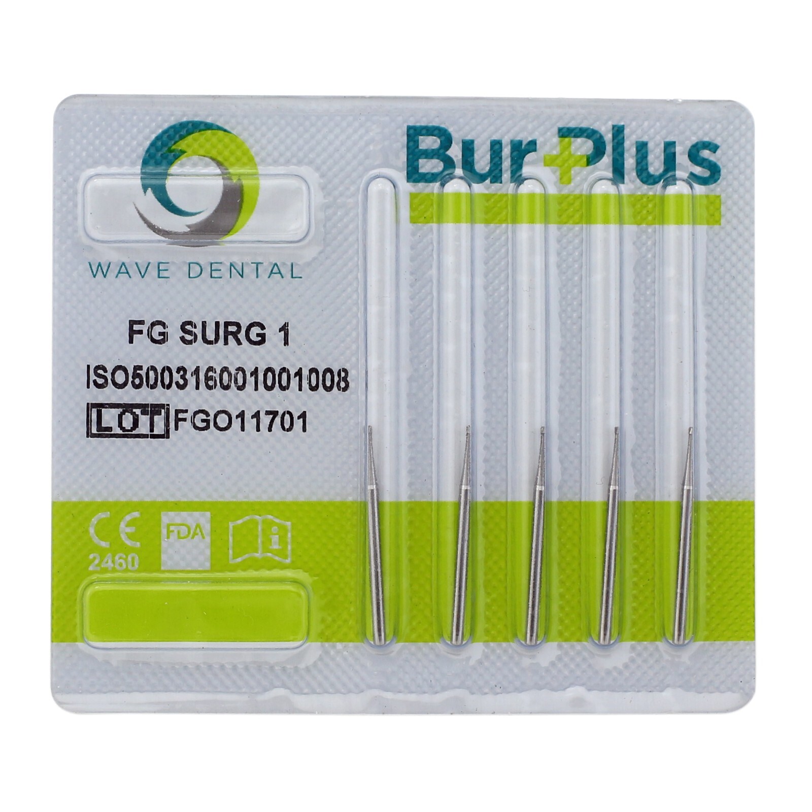 Wave Dental Surgical Length Bur 25mm Tungsten Carbide FG SL Midwest FGOS FG SURG