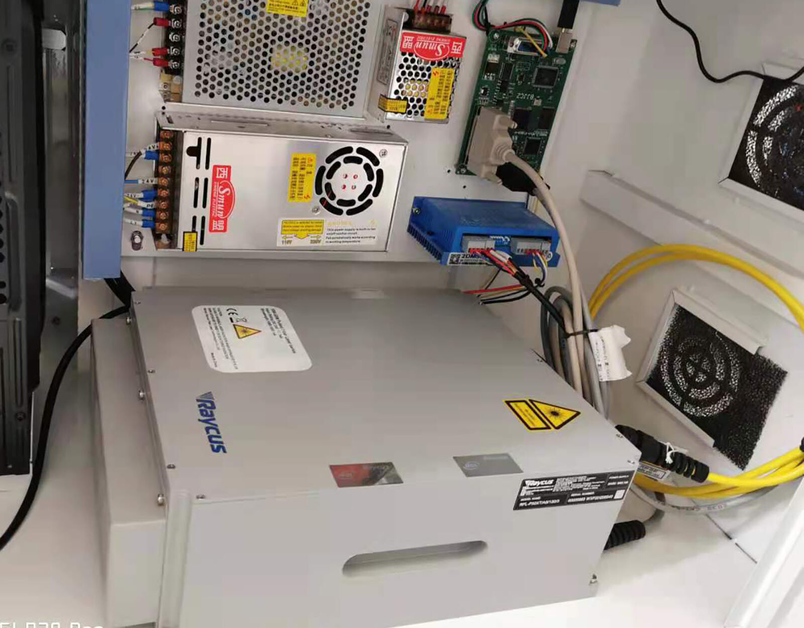 RAYCUS 50W Fiber Laser Metal Marking Machine Jewerly Engraver sea ship CE FDA
