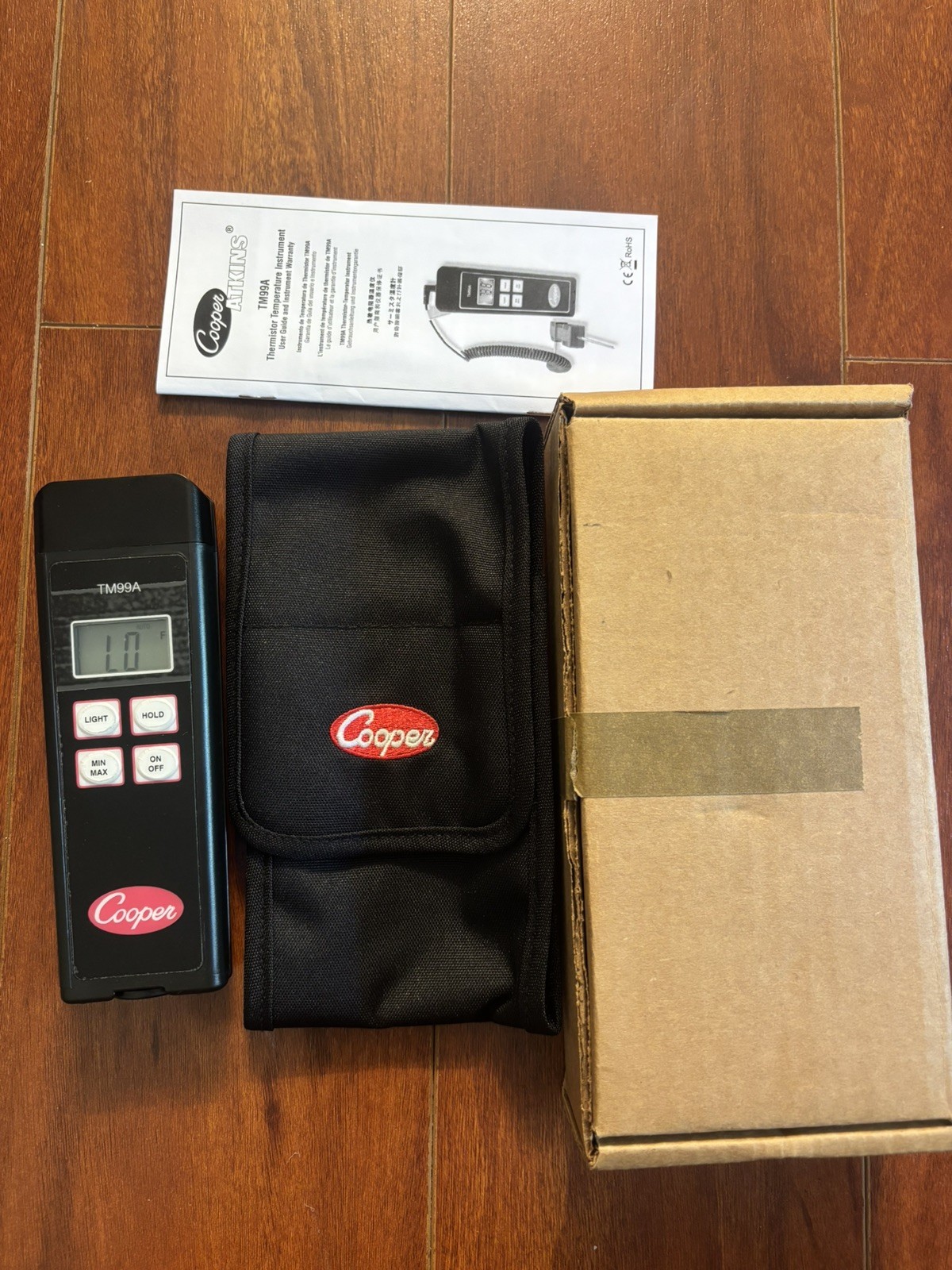 Cooper-Atkins TM99A-0 Thermistor Temperature Instrument Without Probe