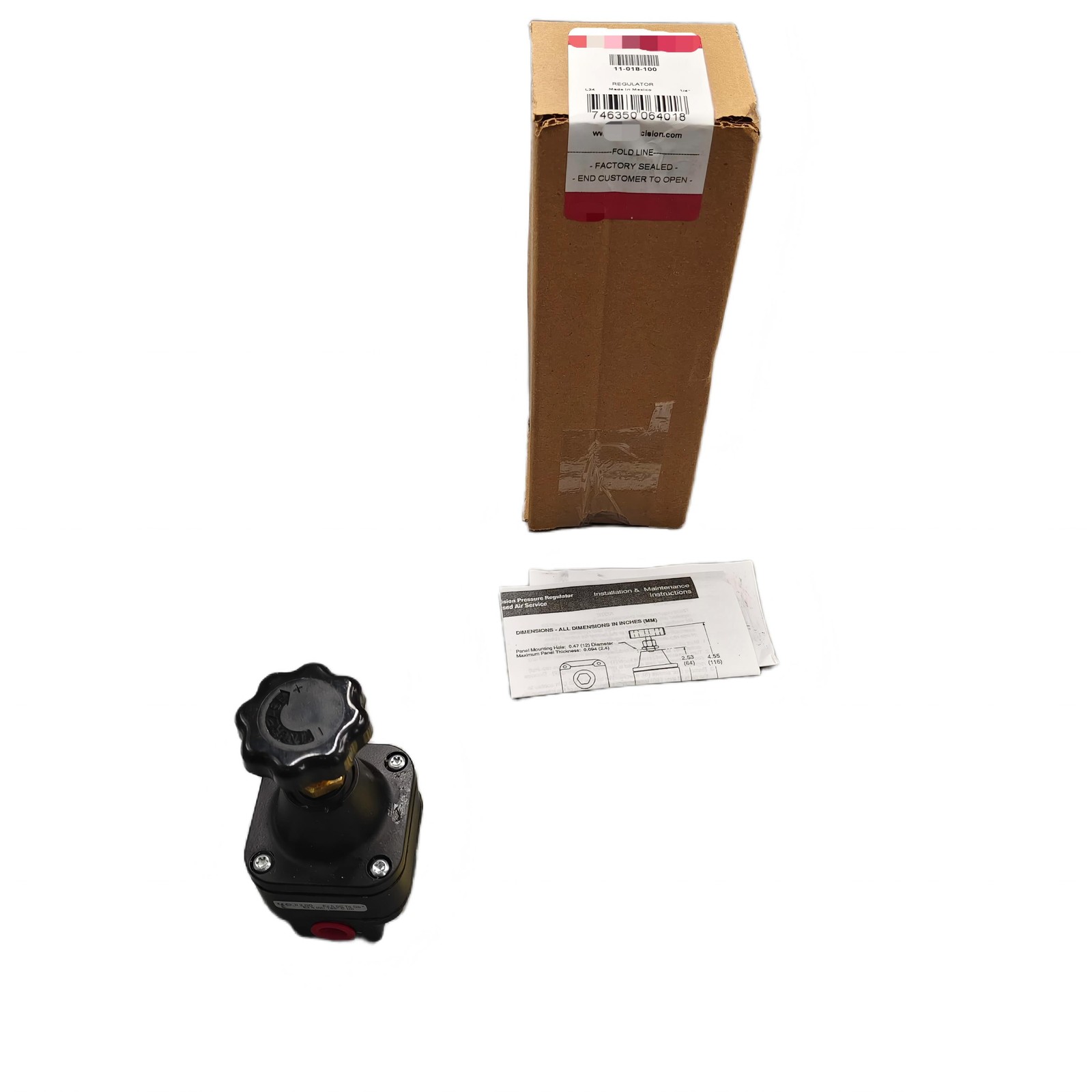 Fits Norgren 11-018-100 Precision Pressure Regulator New