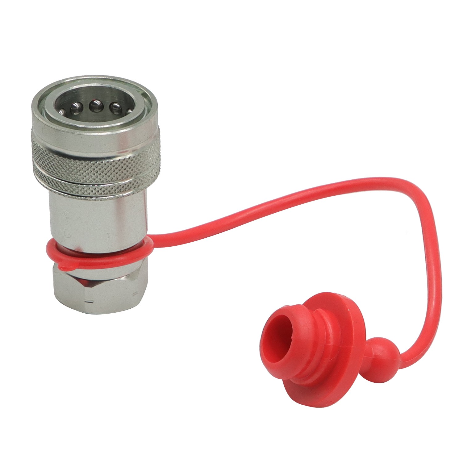 1/2″ Ag Hydraulic Quick Connect Couplers Coupling Poppet For Pioneer Style 2Sets