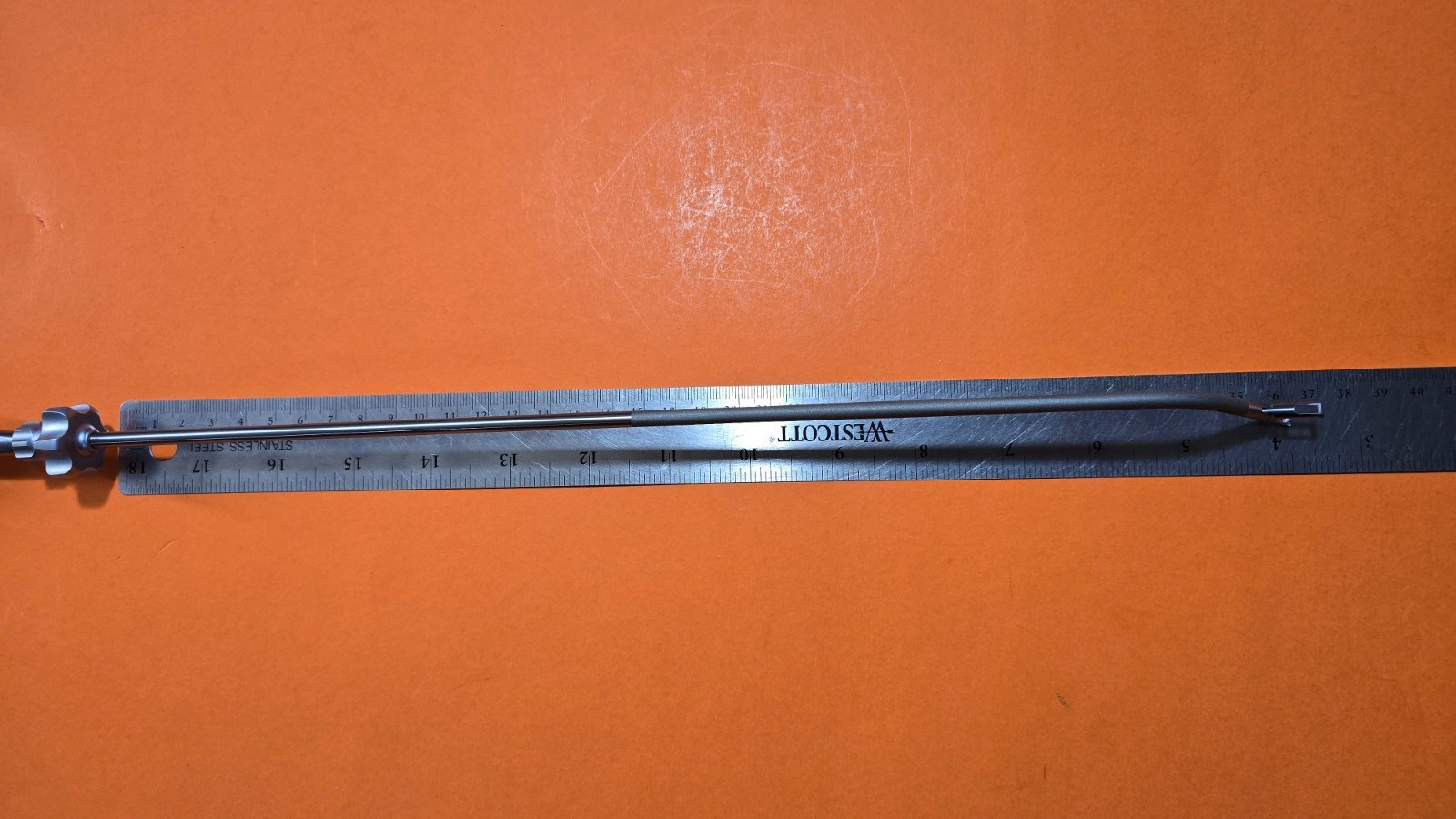 Karl Storz 40420 DA Tissue Grasping Forceps 5mm x 36cm Rotating Shaf Handle