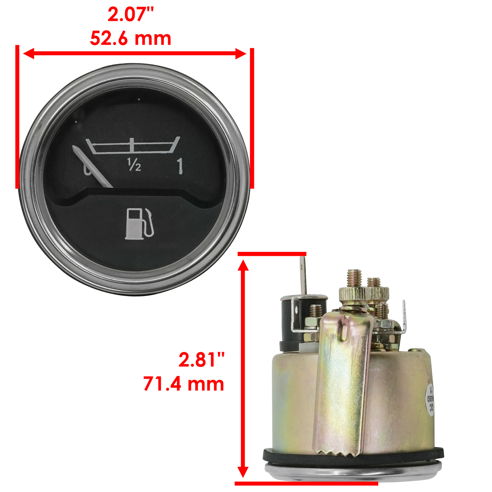 Tachometer Amp Oil Gauge For Massey Ferguson 88 Super 90135 150 165 175 180 MF20
