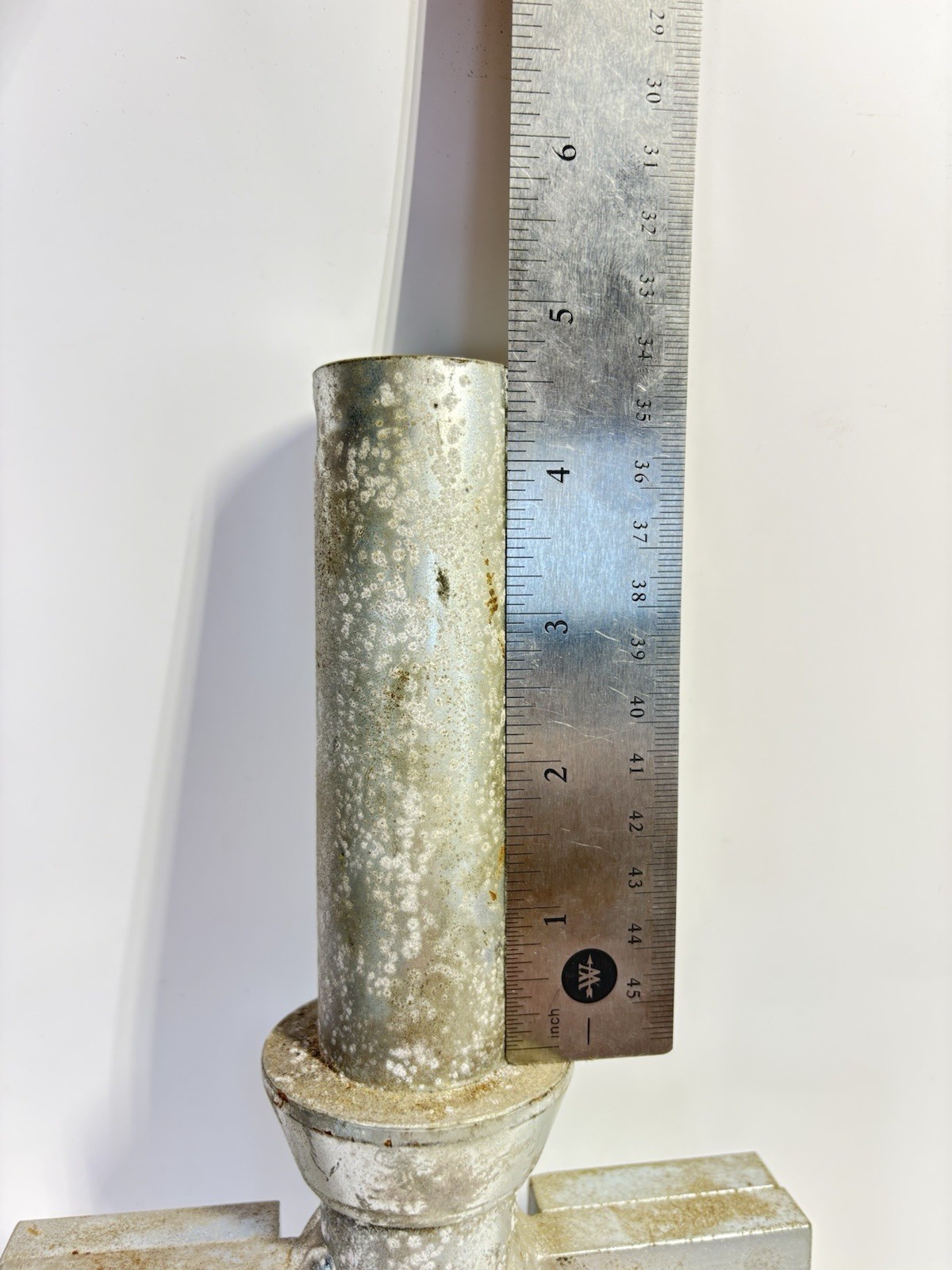 National Flooring Ride On 7050-6 Floor Scraper Head Blade Holder 6” X 1.44 Shaft
