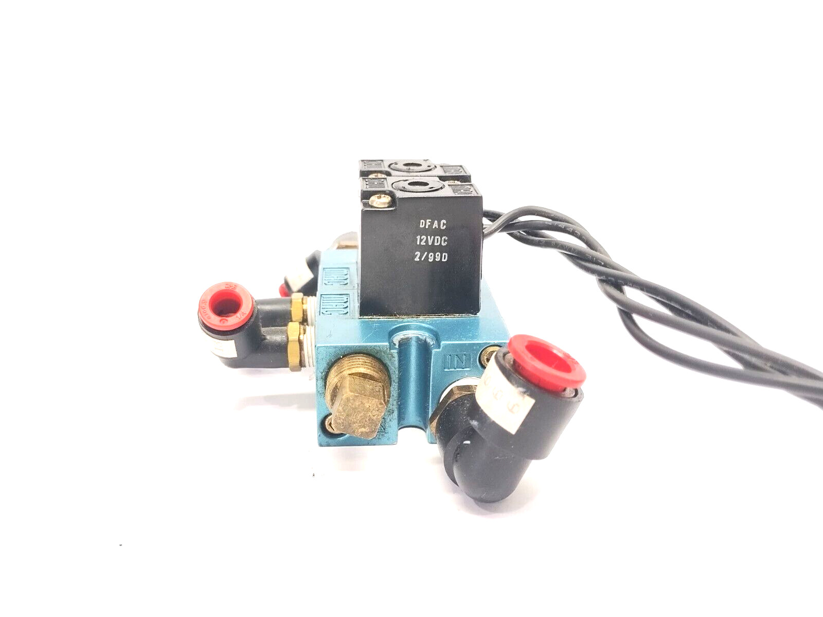 Universal Instruments 45034902/B Valve Pack Assembly Mac Valves 35A-SAC-DFAC-1BA