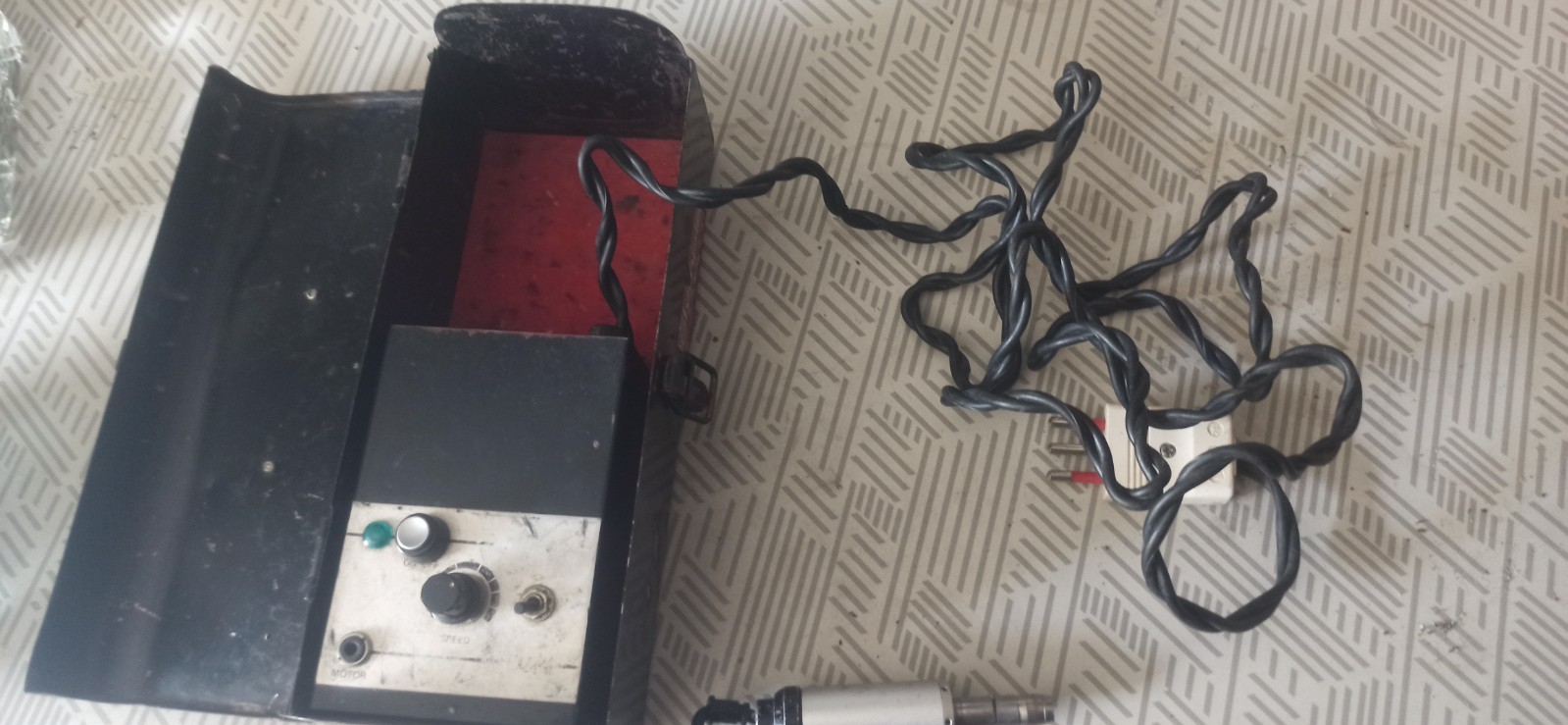 olympia ezecut 570 electric micromotor Tokyo Japan vintage complete with case