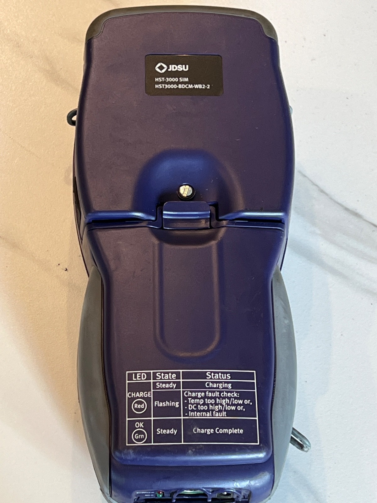 JDSU HST-3000 Network Tester HST3000-SIM BDCM-WB2-2 – No Power Adapter