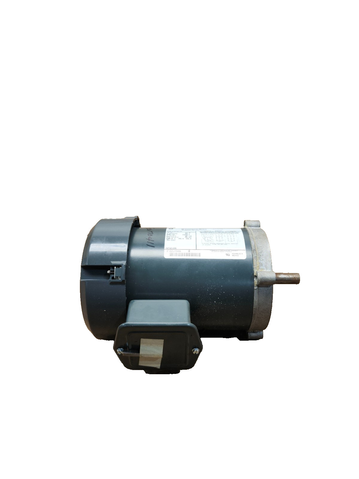 NEW NO BOX GENERAL ELECTRIC MOTOR 208-230V, 50/60HZ, HP 3/4, 5K36PNB116A