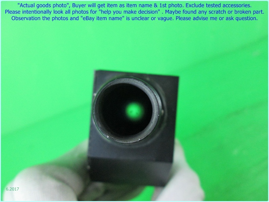 Machine vision Lens 16.79mm. C-Mount as photo, sn:xxx, Unknow brand.