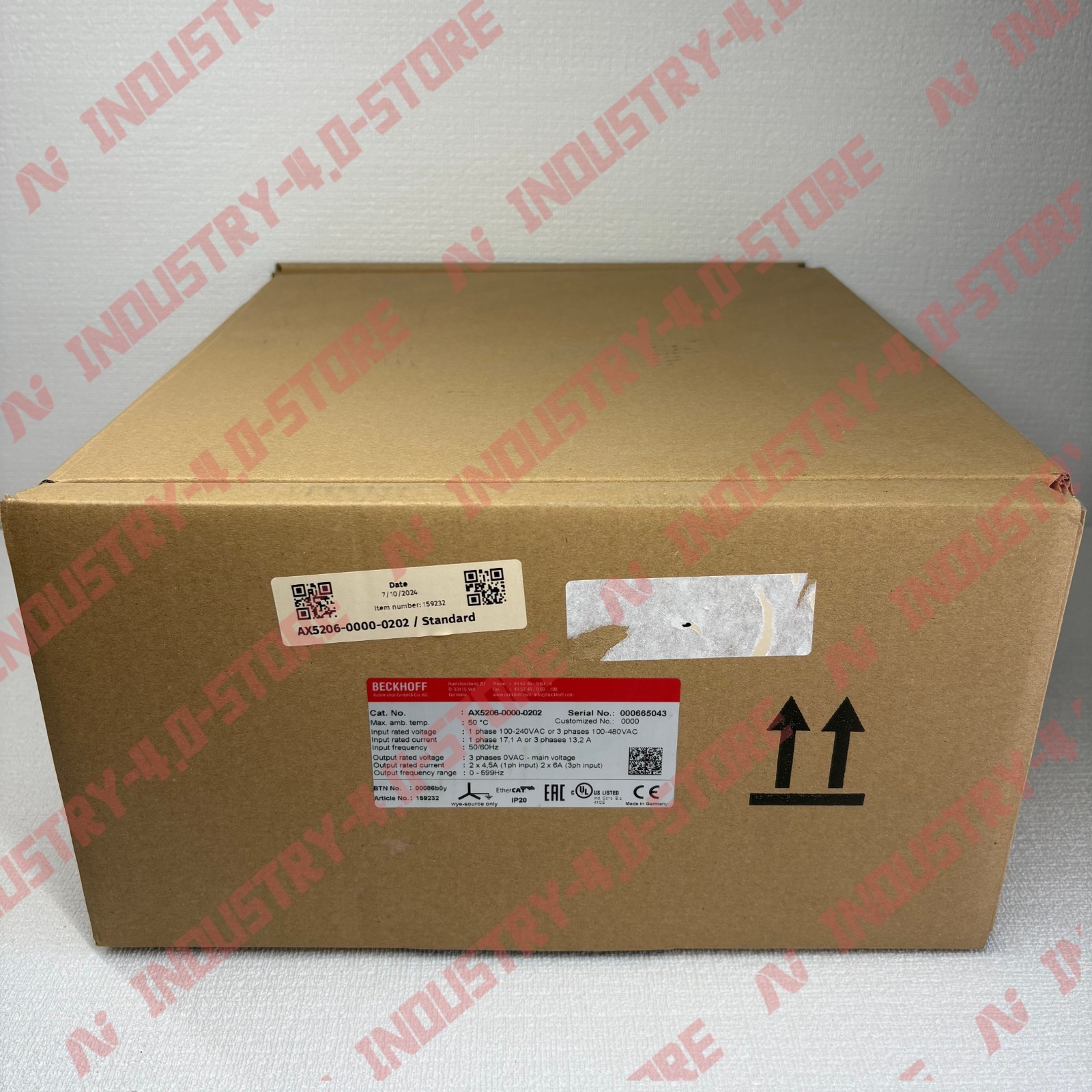 1PCS New BECKHOFF AX5206-0000-0202 Digital Compact Servo Drives