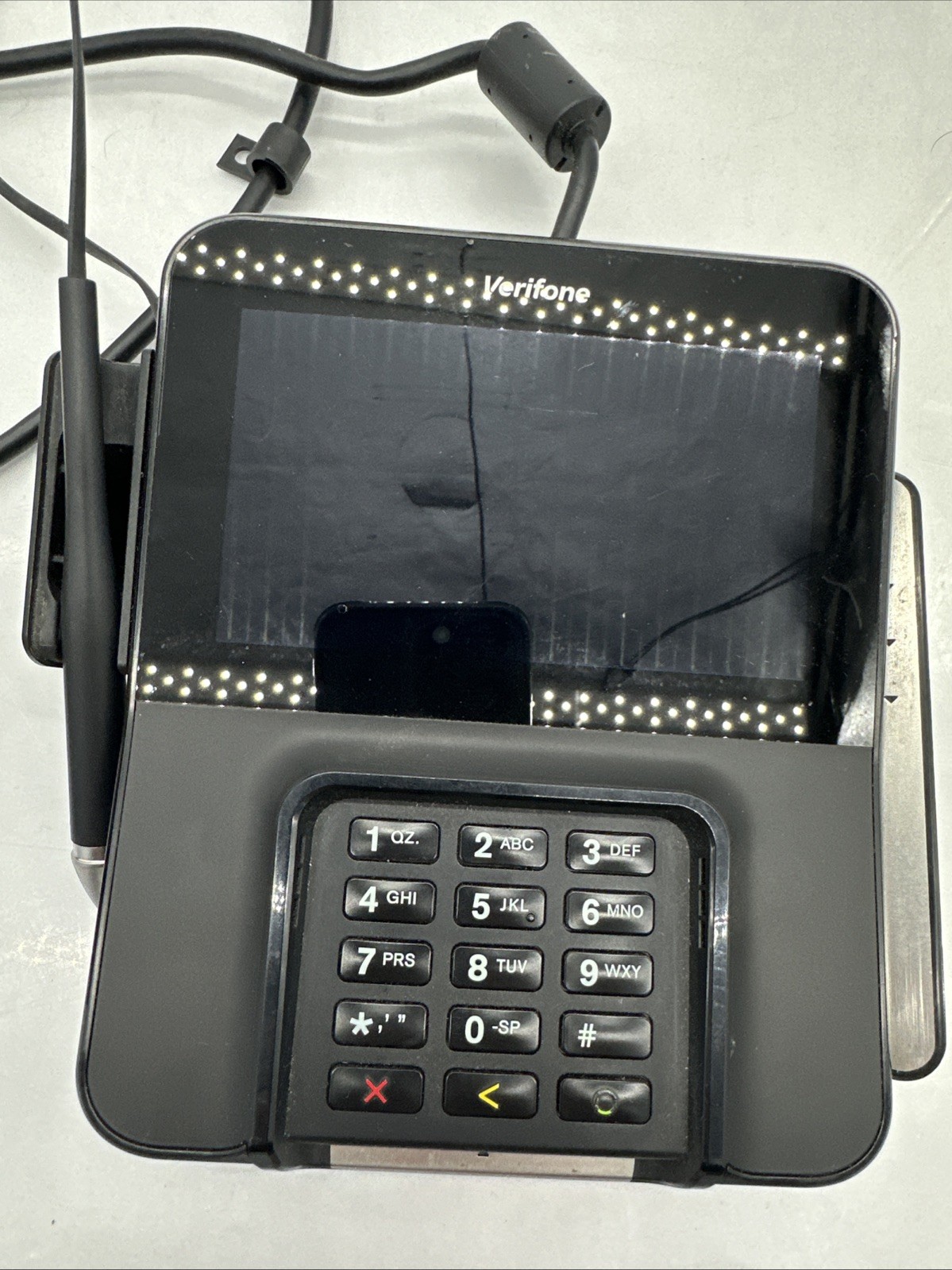 Verifone M400 WiFi/BT Credit Card Terminal Payment Reader w/ PoE Adapter