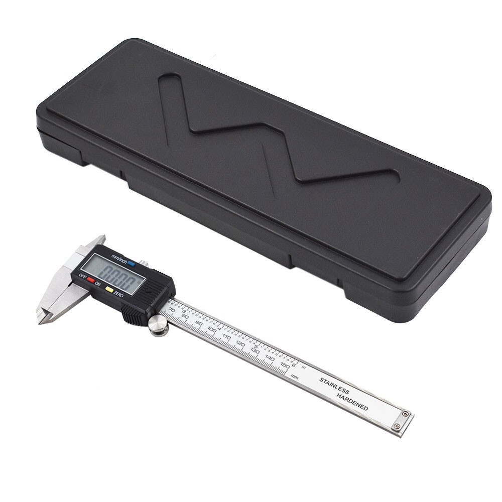 0-150 mm Vernier Caliper Tester LCD Electronic Digital Caliper Stainless Steel