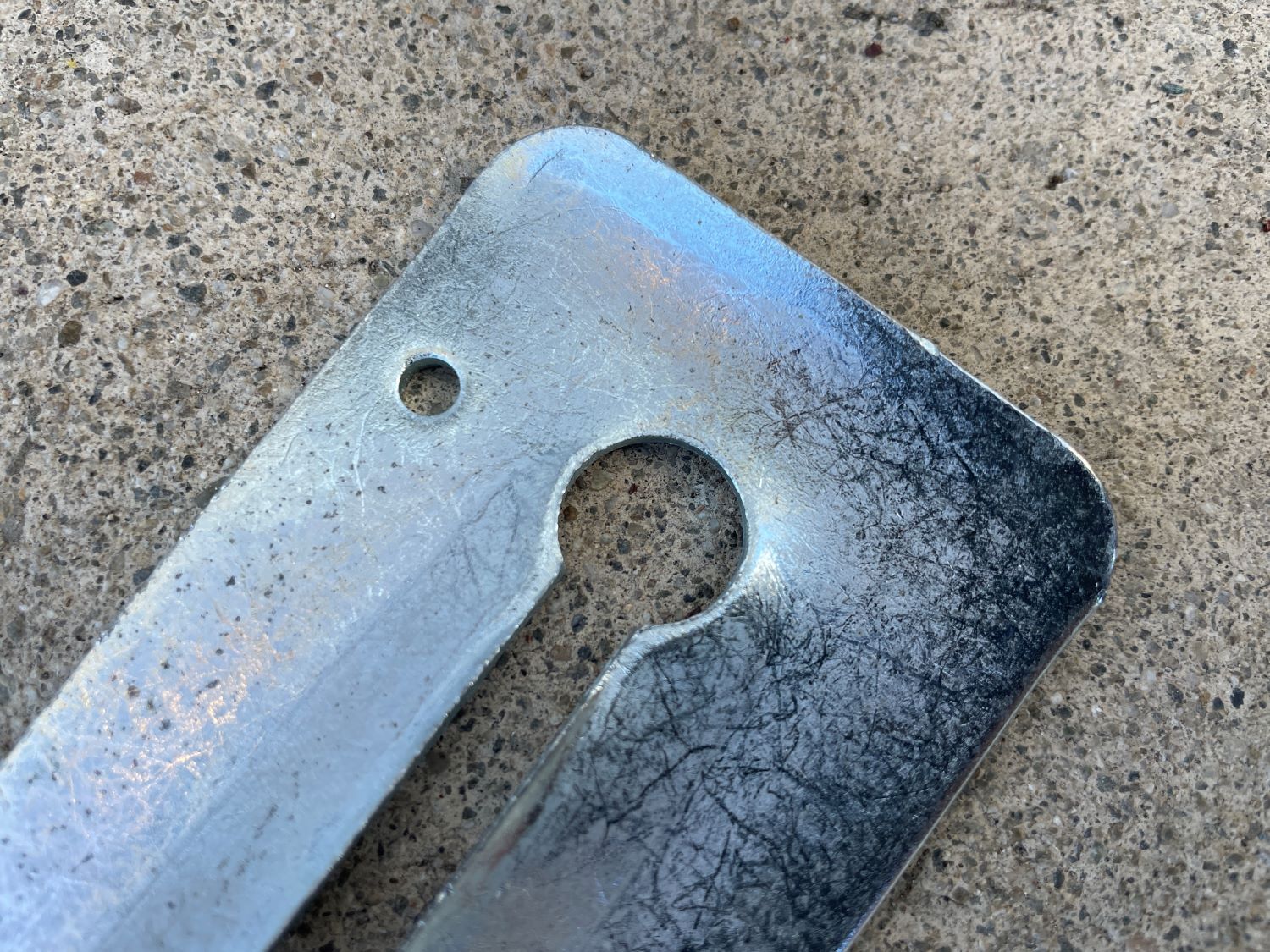 Sandbaggy Galvanized Steel Snap Tie Wedges (2 ⅜” x 6 ⅛”) for Concrete Formwork
