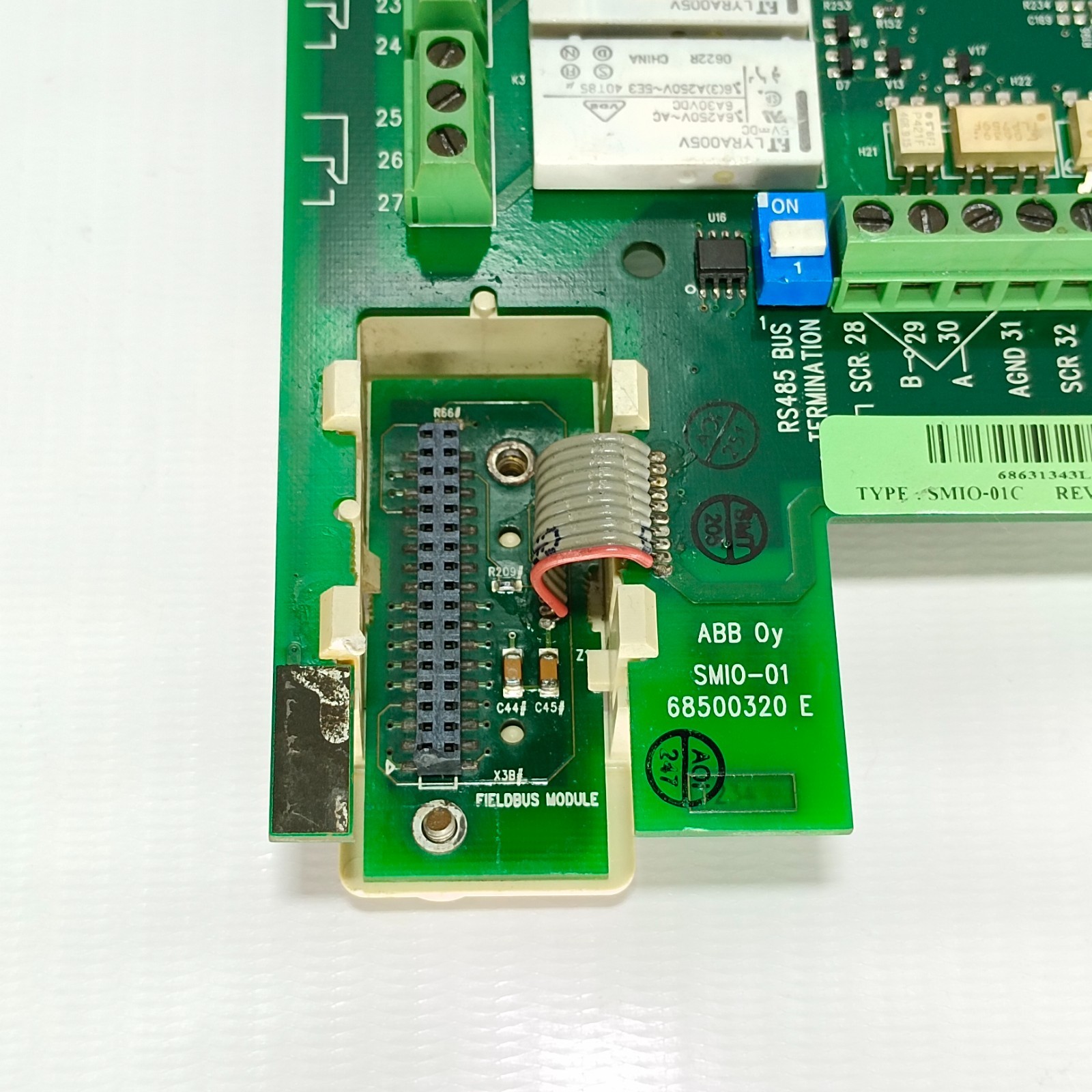 ABB SMIO-01C Control Board PCB
