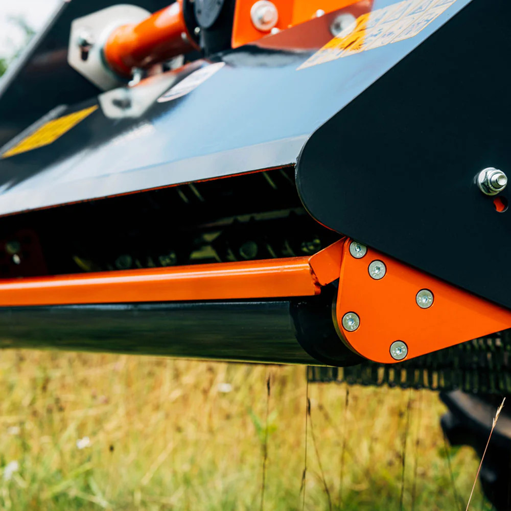 Titan Attachments 3 Point 60″ Flail Mower, PTO Powered 30-60HP Mowing for Cat 1