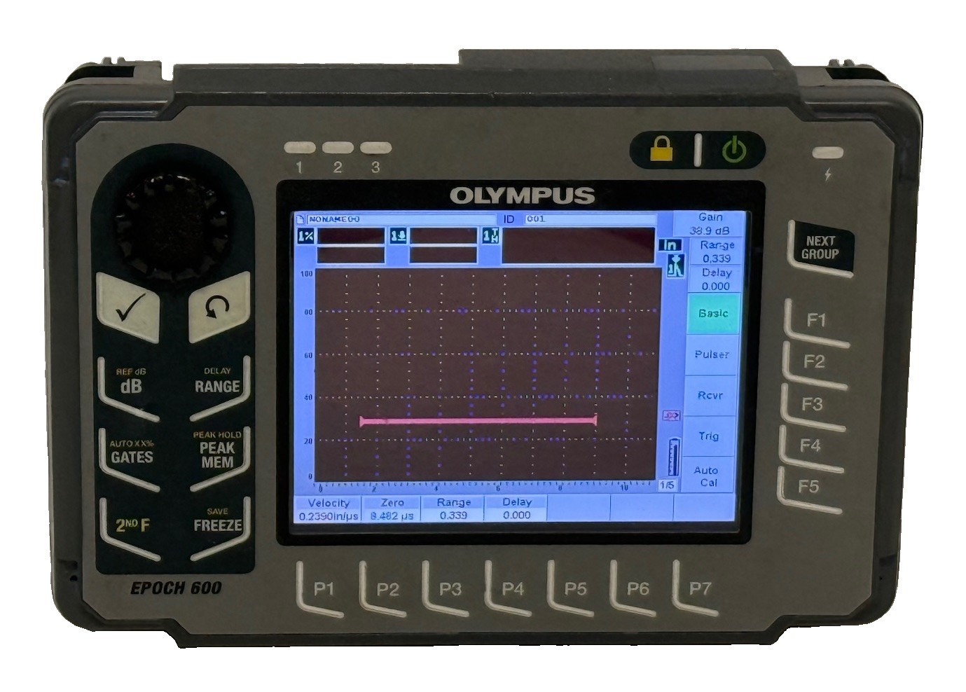 Olympus Panametrics Epoch 600 Ultrasonic Flaw Detector Epoch600.