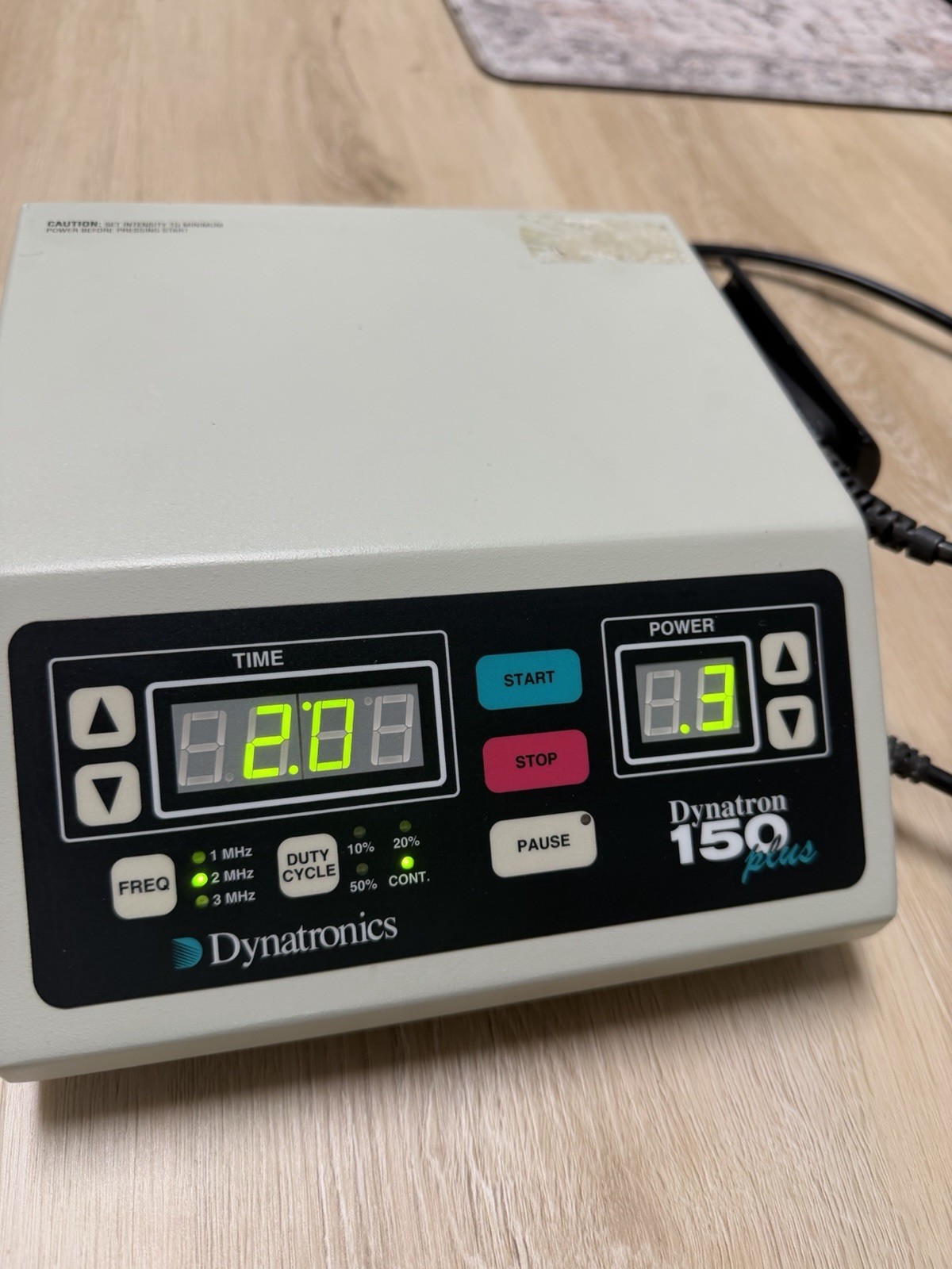 Dynatron 150 Plus Therapeutic Ultrasound Unit w/ Wand