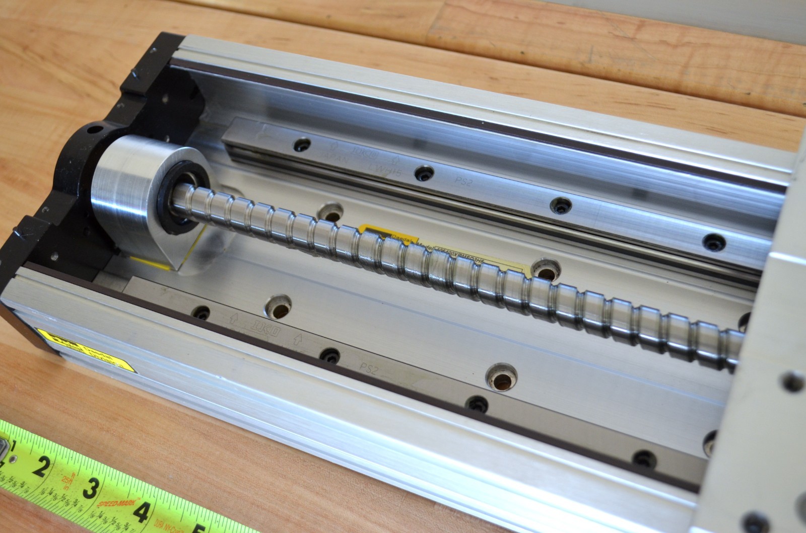 Parker 406XR Linear Ballscrew Actuator 400mm Stroke 10mm Lead 406XRMS-D3 , 92mm