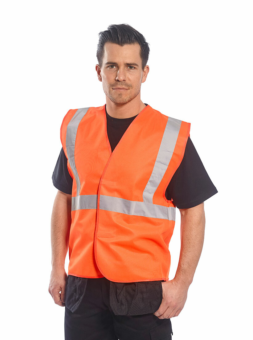 Portwest C472 Hi-Vis Reflective One Band & Brace Lightweight Cooling Vest ANSI
