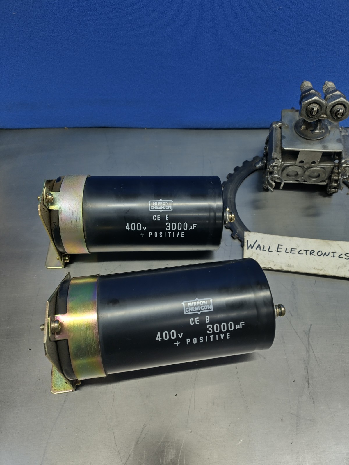 Nippon CEB 400v 3000uF Capacitor =Used= CE B 400v 3000uF