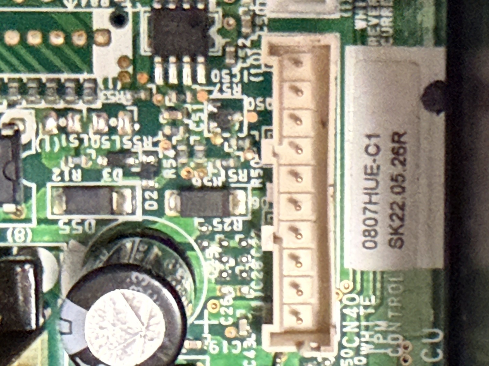 Fujitsu air conditioner computer board K05CU -9707108033 (new) and K05CW (used)