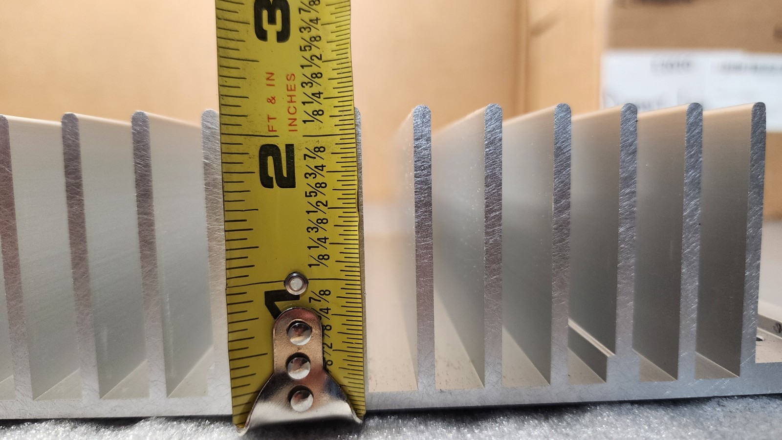 Large Aluminum Heat Sink 10″ x 10″ x 2 1/8″ 6+ LBS