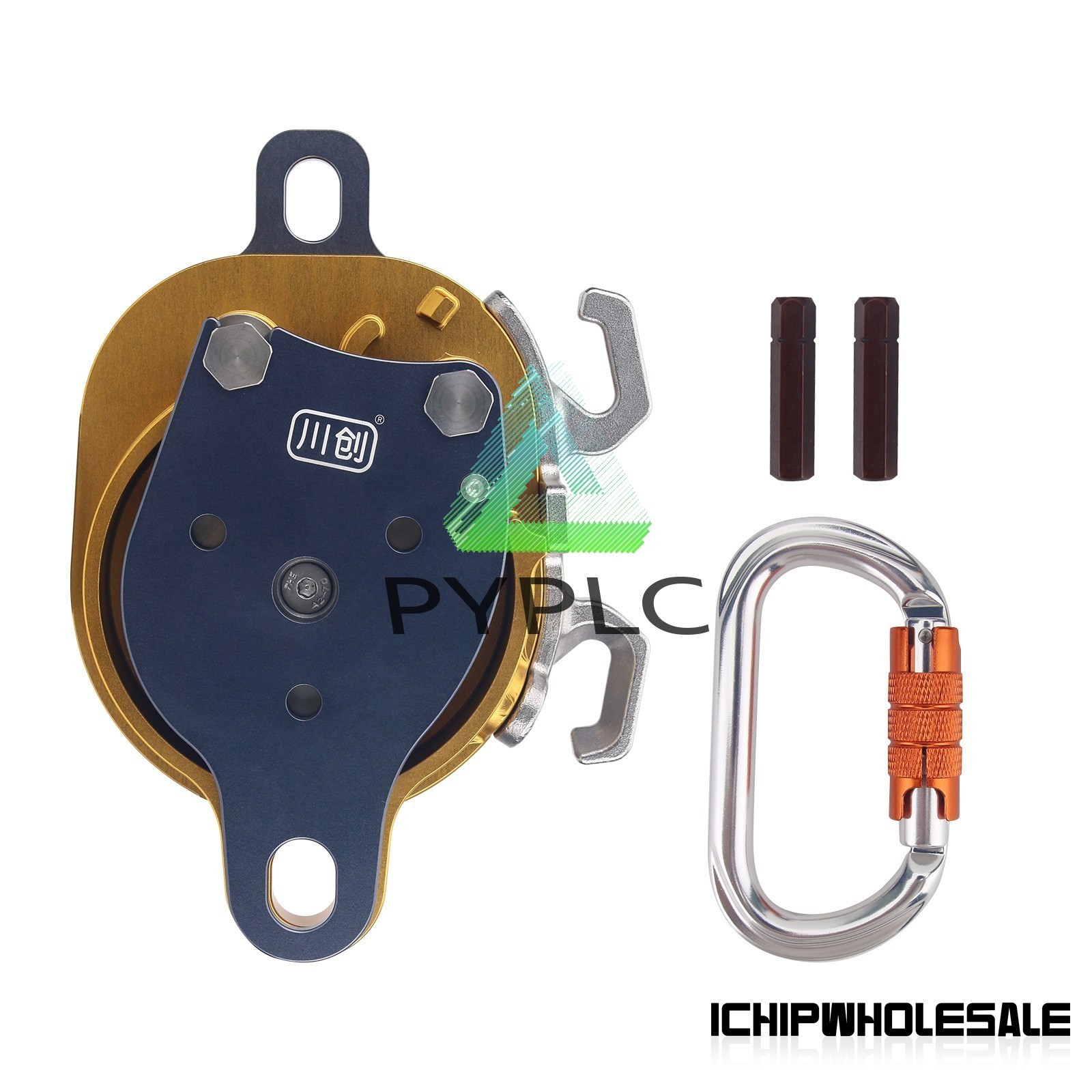 CCR Drill-Powered Ascent Descent Device Requires Carabiner for Detachment~