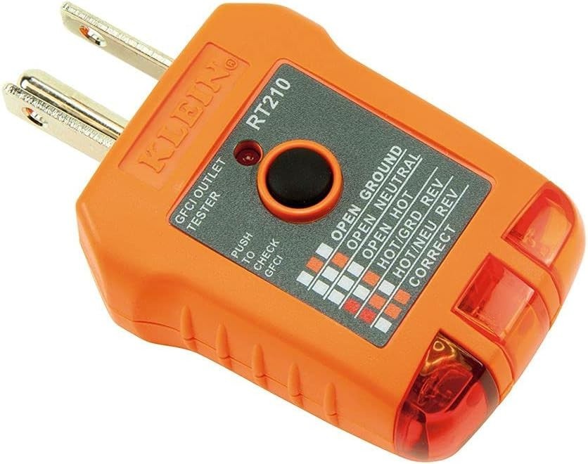 Hand-Powered GFCI Tester with Wide Operating Temperature – Klein Tools Quality