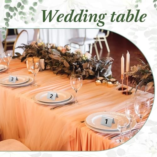 100 Pack Stainless Steel Table Numbers 1-100, Double-Sided Tent Signs for Events