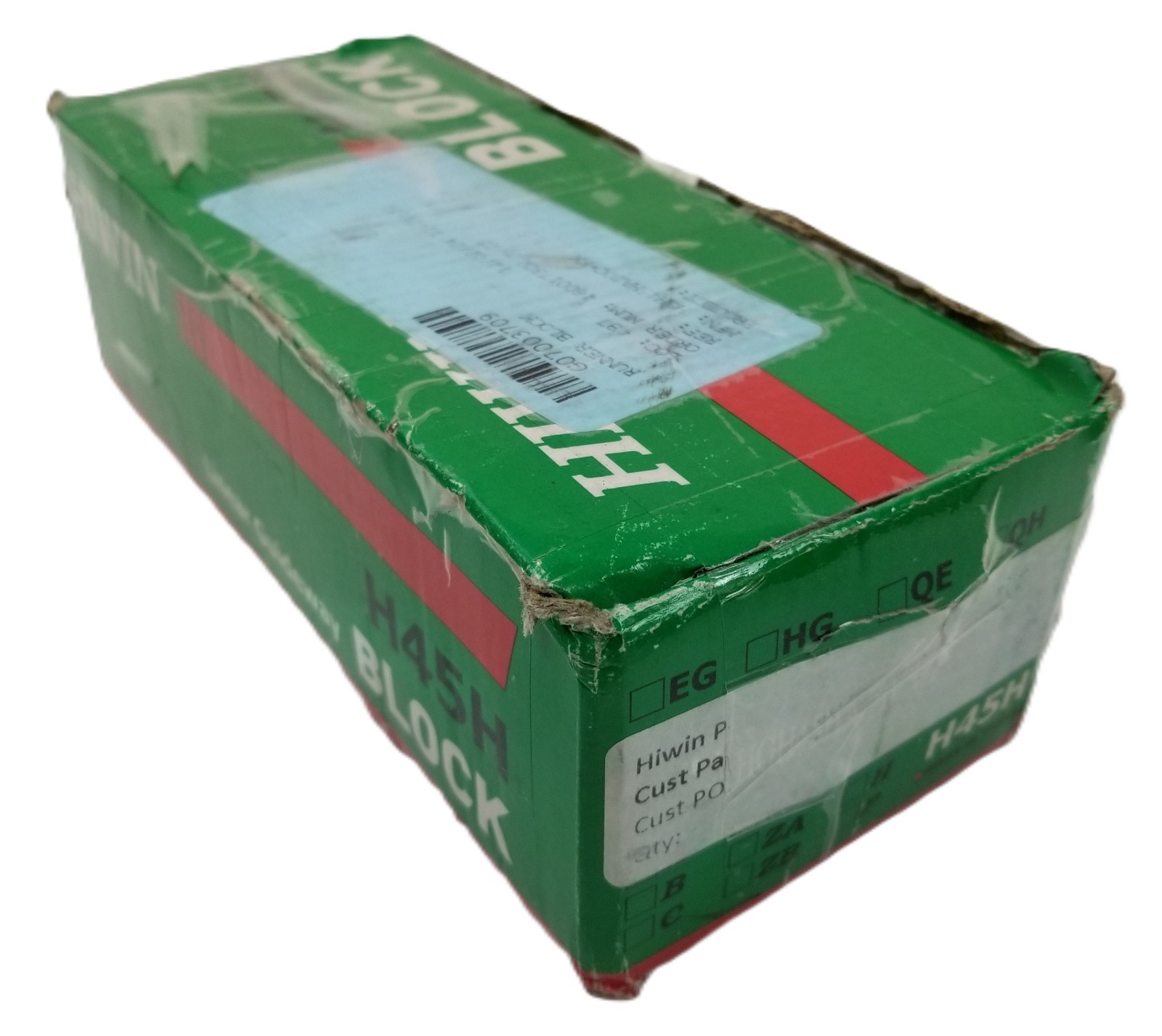 Hiwin HGH45HAZ0C 45mm BALL Bearing RUNNER BLOCK Linear Guideway Super Heavy Duty