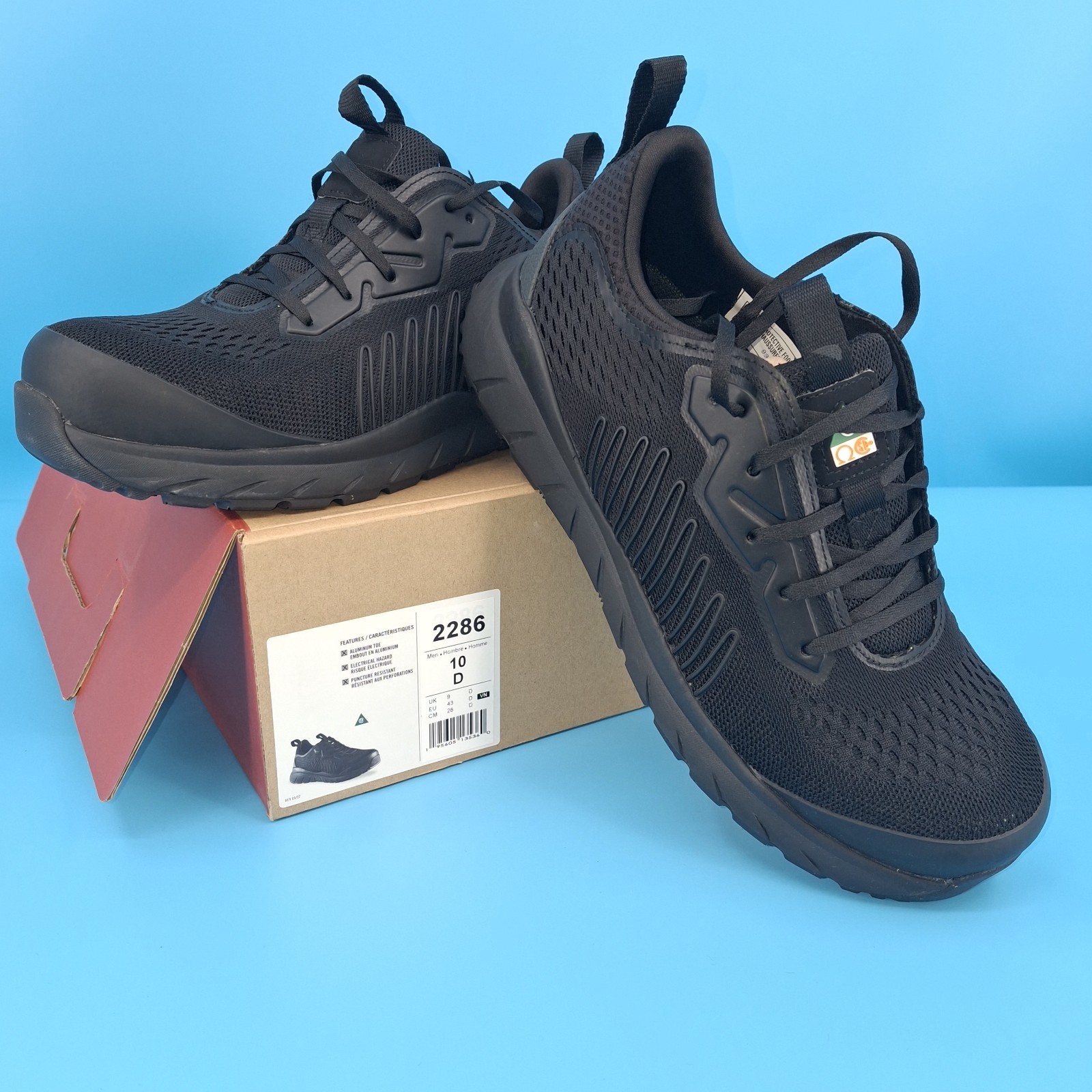 Red Wing 2286 10 D Ecolite Aluminum’s Toe Safety Men