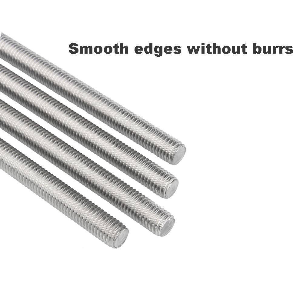 Stainless Steel Fully Threaded Rod,5/16″ -18 Thread Size, 12-Inch Length, Rig…