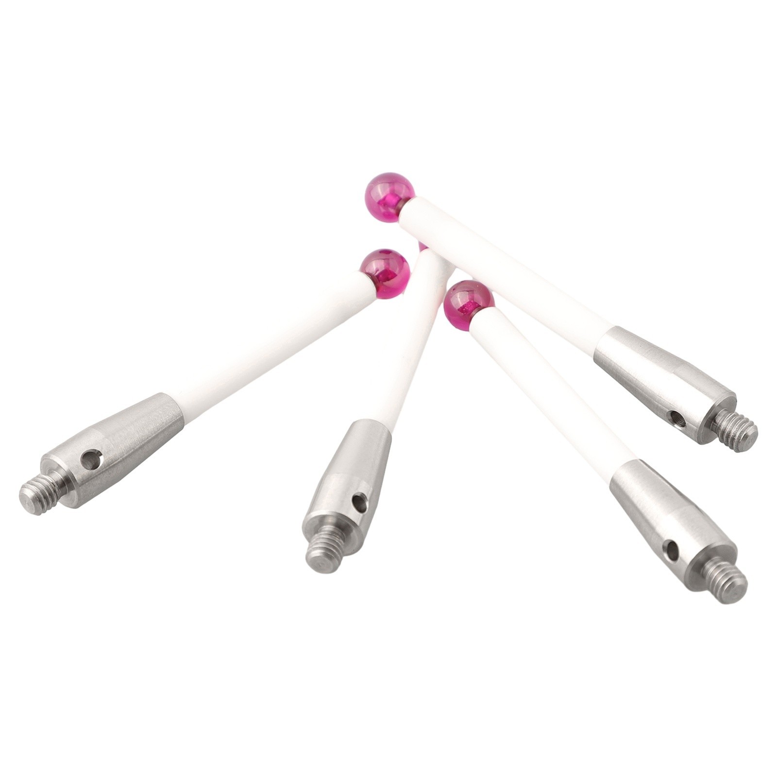 4Pcs For Renishaw A-5000-3709 CMM Probe Stylus 50mm-Ceramic Stem – 6mm Ball NEW