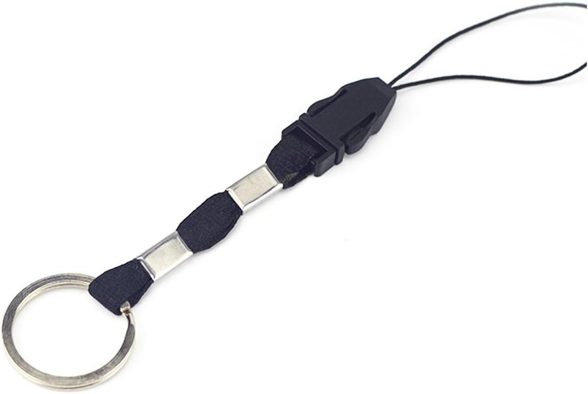 10 Pcs Nylon Finger Short Lanyards with Circular Ring Detachable,For USB