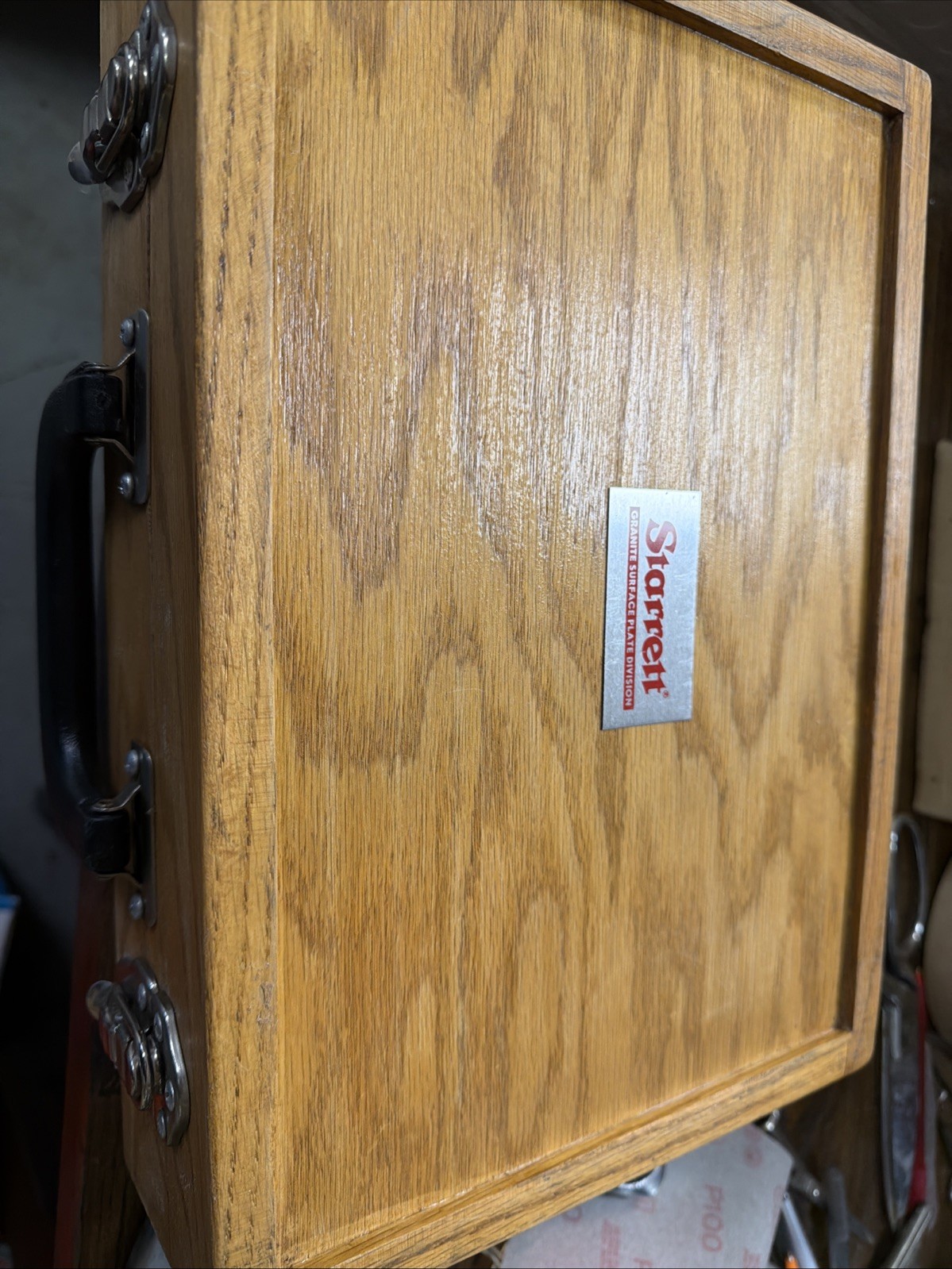 Starrett 12” x 8”Granite Surface Plate Grade A w/ Case