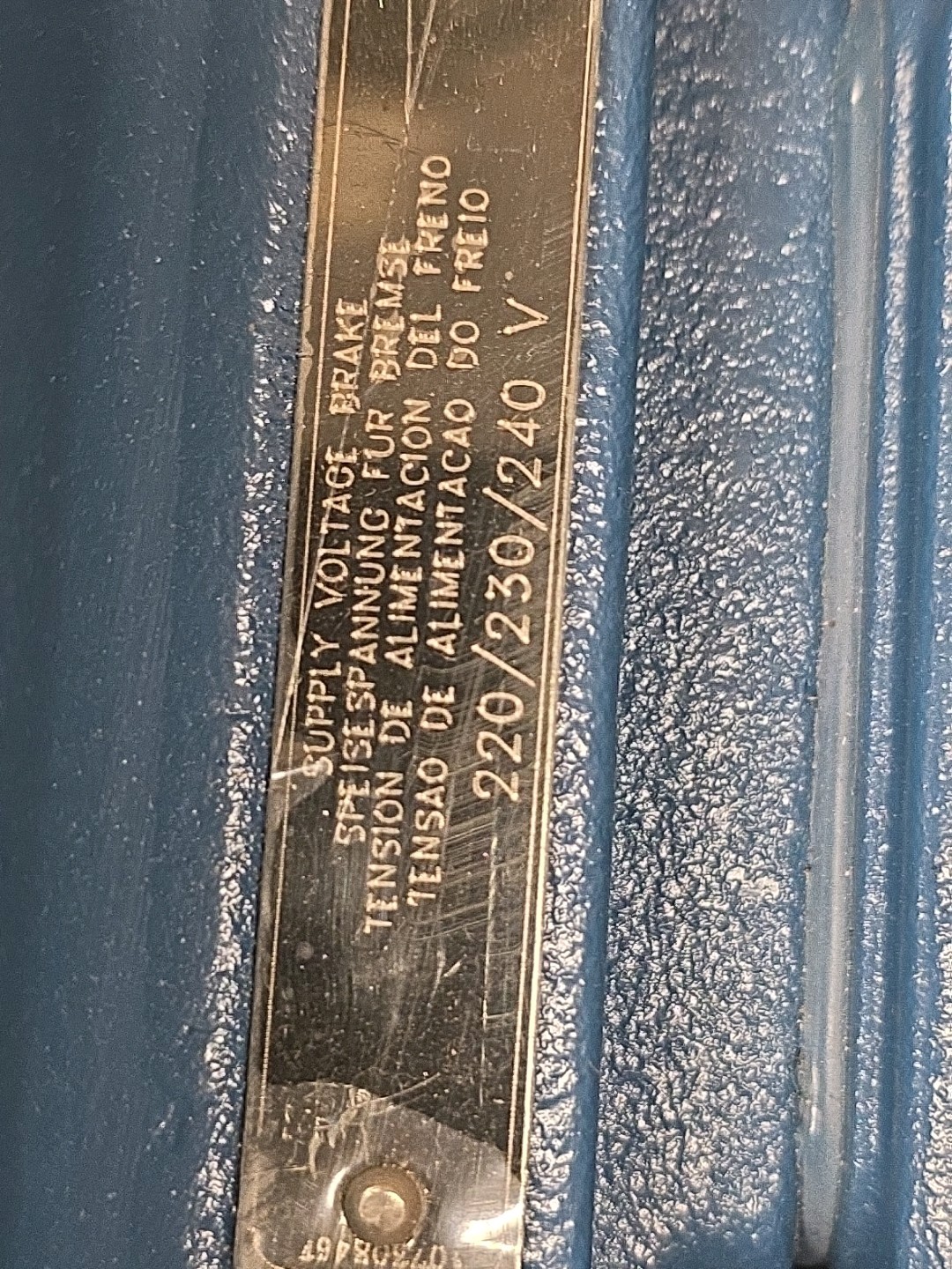 NEW – WEG Motor – W21 CC029A SEVERE DUTY MODEL 00218EP3EBM145T 3PH 2HP 1750RPM