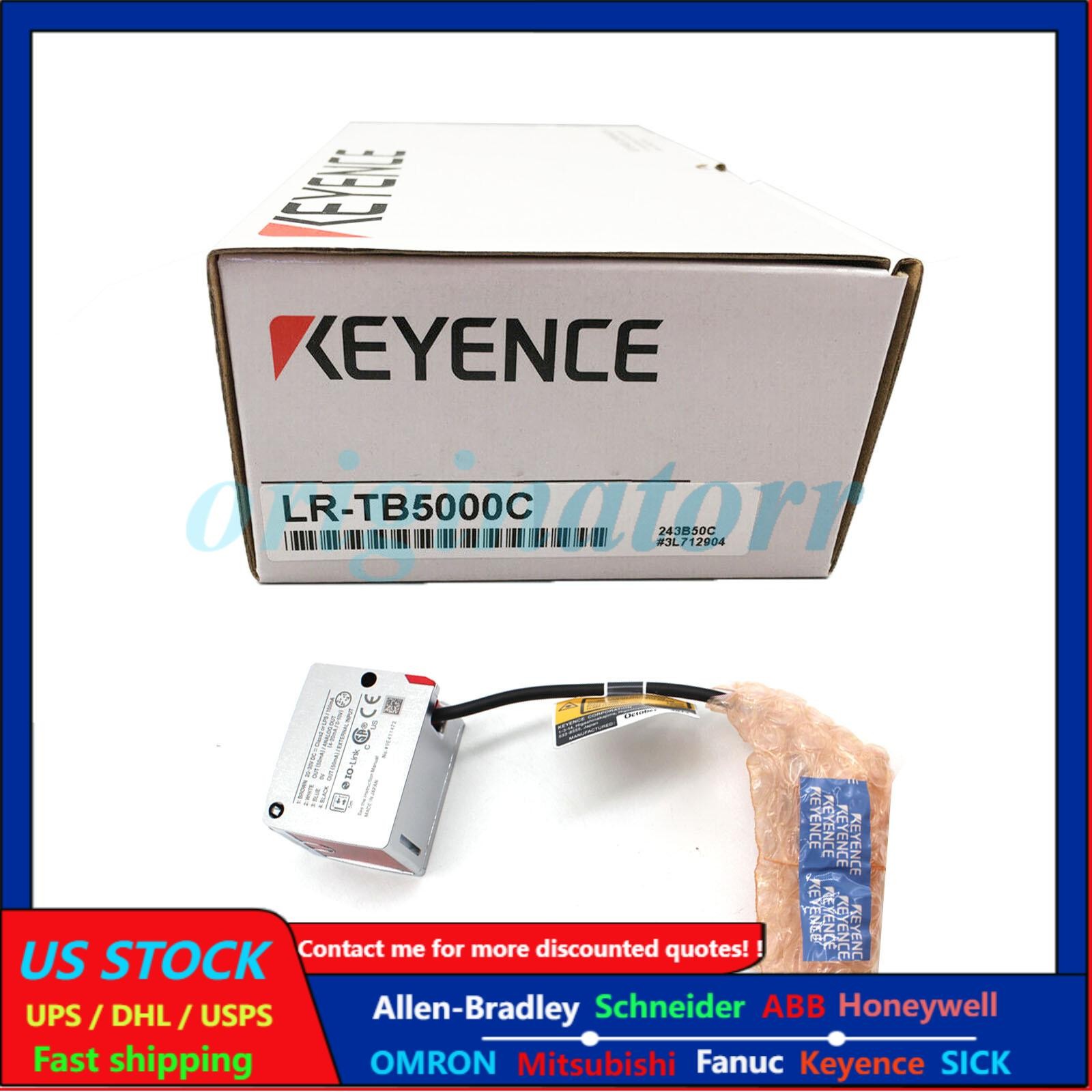 1PC New In Box KEYENCE LR-TB5000C Laser Sensor Switch US Free TAX