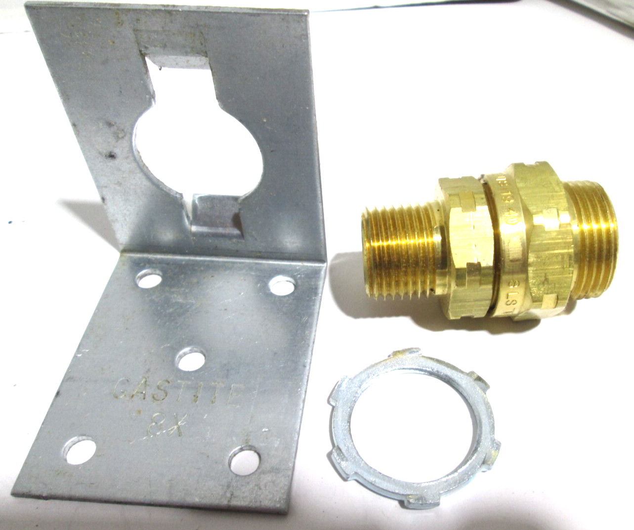 GASTITE FLASH-SHIELD XR3 CSST 1/2″ TERM BKT-1/2″ NPT FITTING XR3TRMBKT-8 NEW