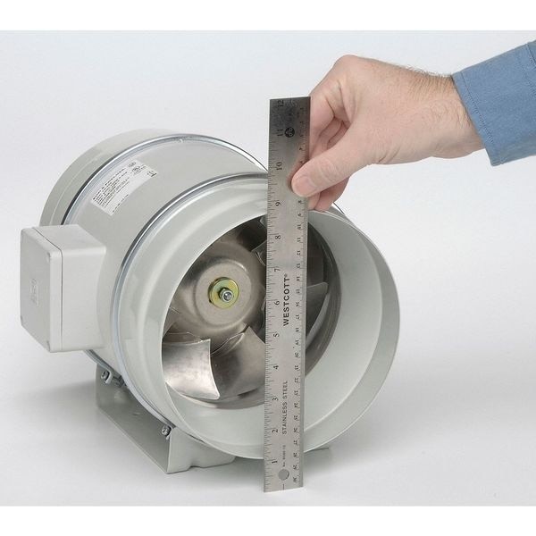 Soler & Palau Td-200 Mixed Flow Duct Fan, 8 In. Dia.