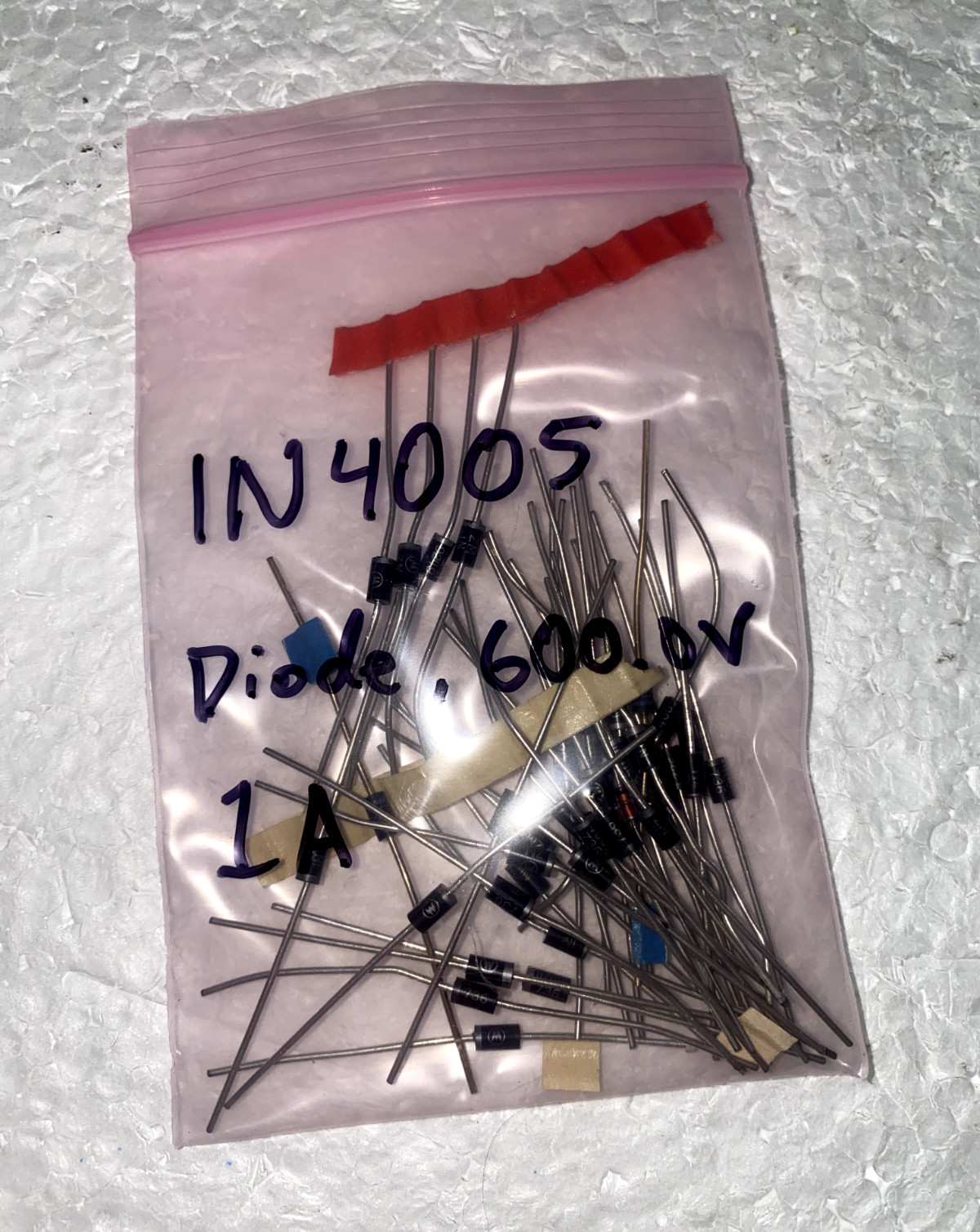 Agilent 1N4005 600.0V 1A Diode LOT